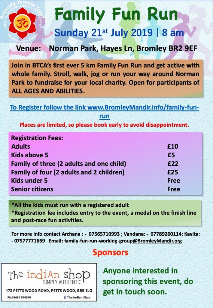 BTCA Family fun run